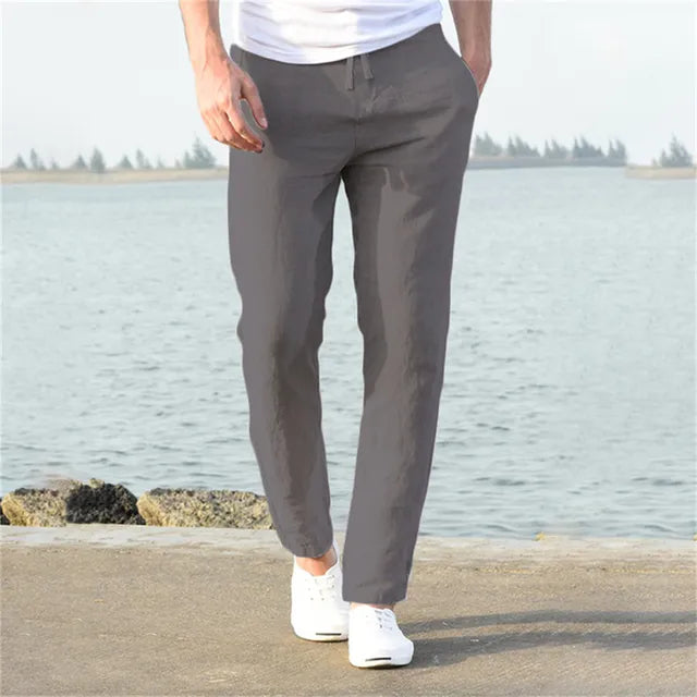 Poli - Blokes' Breezy Linen Trousers for a Cracking Summer