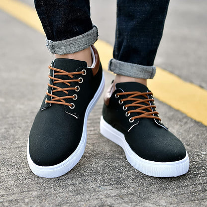 Magnus - Blokes' Trainers with a Crisp White Sole