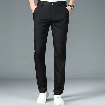 Luffy® Stretchy Social Trousers (+ Free Leather Belt)