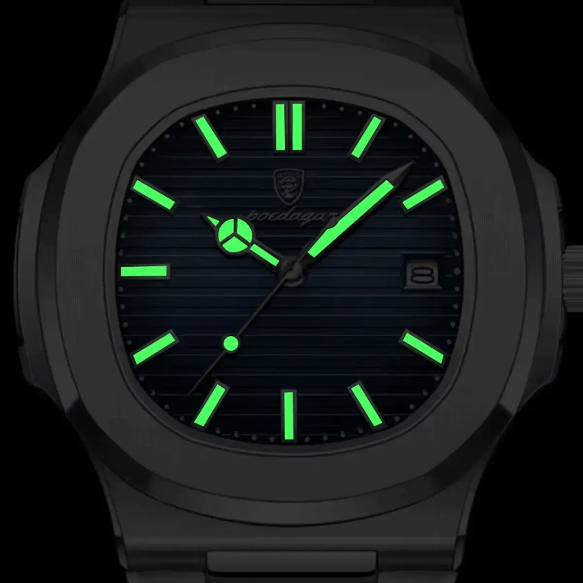 Men's Luxe Nautilus™ Watch with a Free Bracelet Kit – Proper Bargain!
